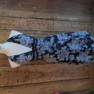 White House Black Market Halter Dress 0